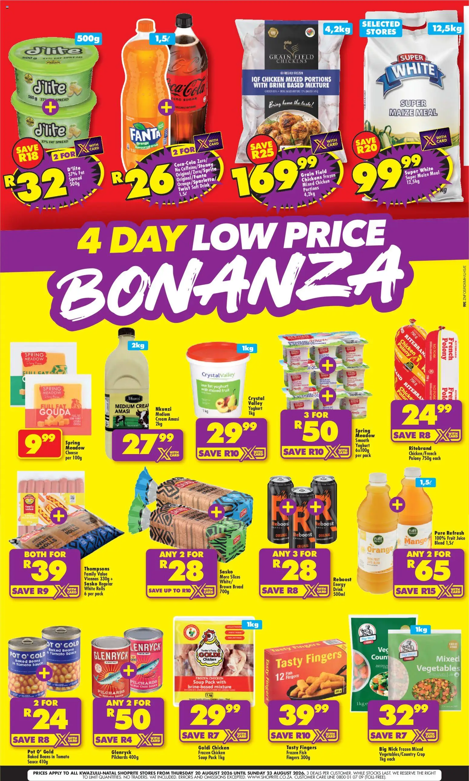 Preview of Shoprite flyer valid from 20/08/2026