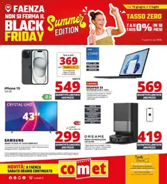 Anteprima dell'opuscolo Summer Black Friday dal negozio Comet valido da 18/06/2026