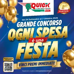 Anteprima dell'opuscolo SISA volantino Quick dal negozio SISA valido da 24/09/2026
