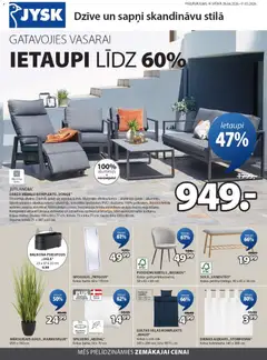 Skatīt Jysk akciju bukletu, derīgs no 28.04.2026.