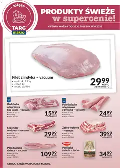 Pogląd gazetki "Makro gazetka - Oferta świeża w super cenach" ze sklepu Makro ważnej od 26.10.2026