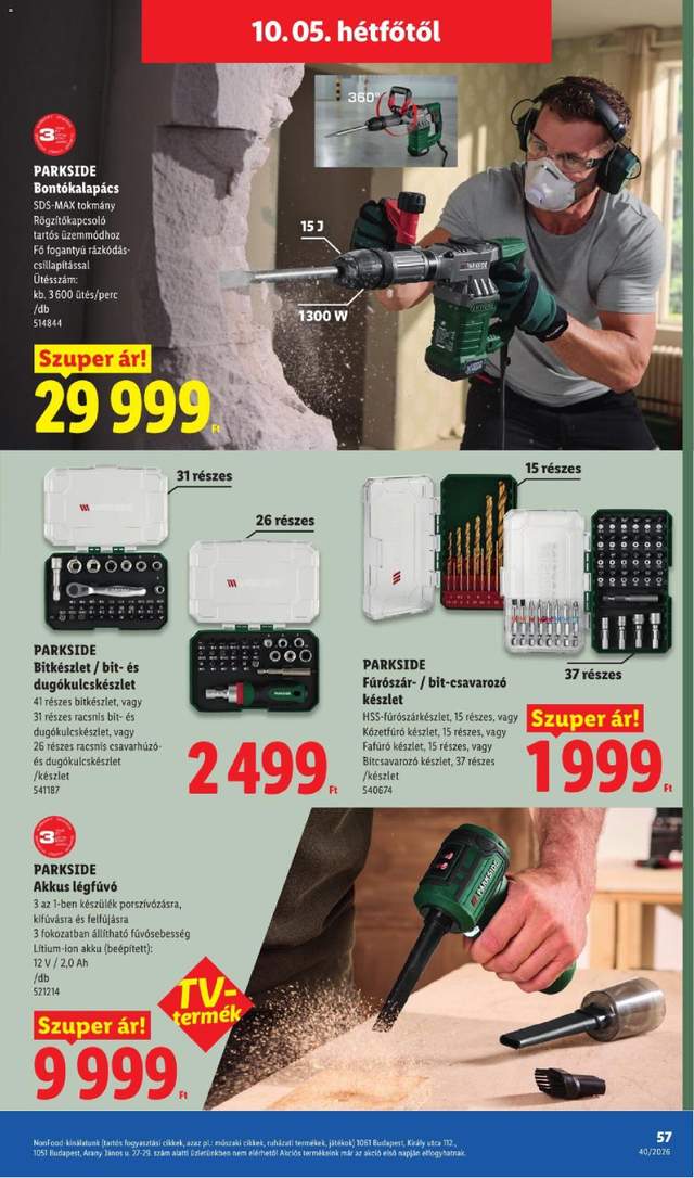 Új Lidl akciós újság 10.01.