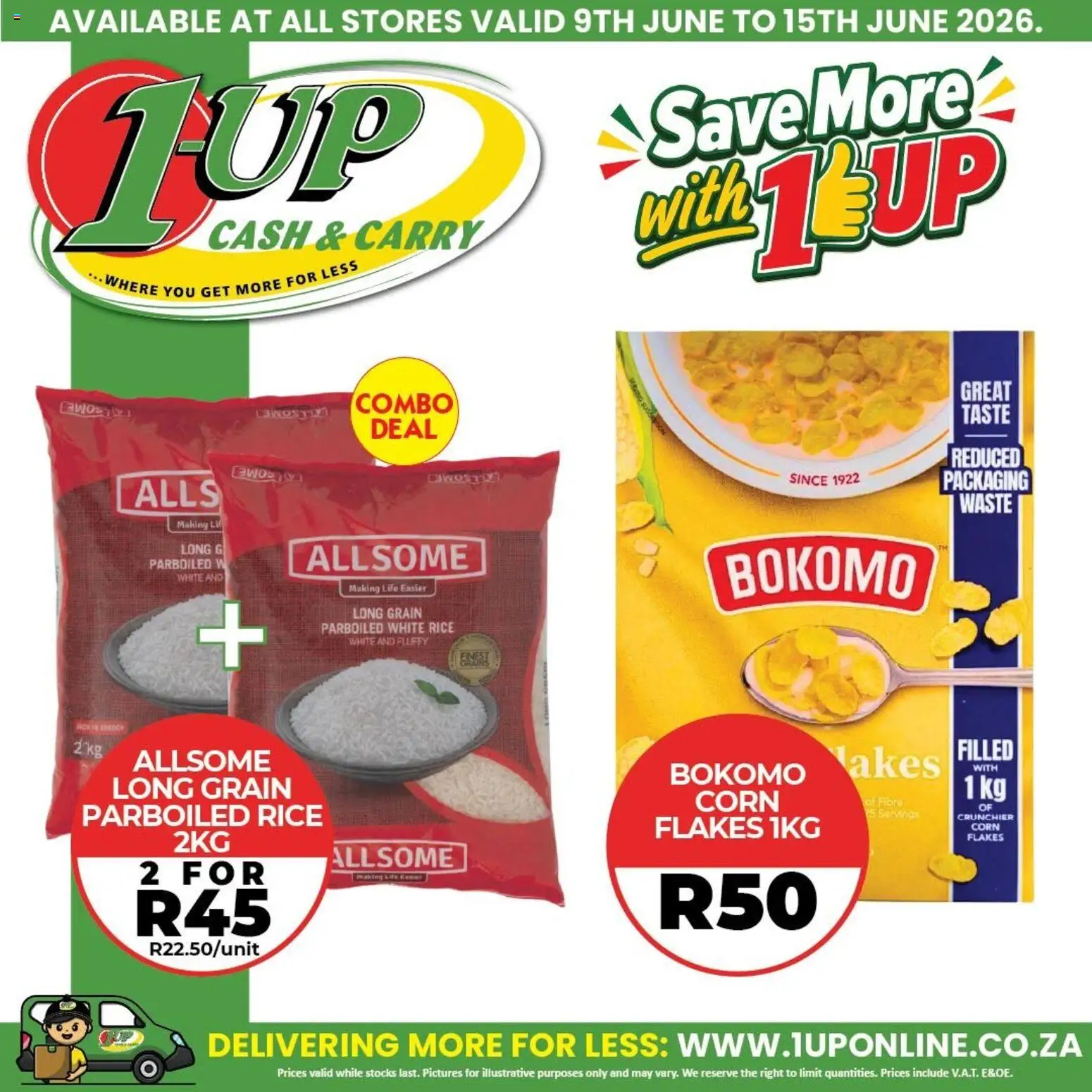 Preview of 1UP Cash & Carry flyer valid from 09/06/2026
