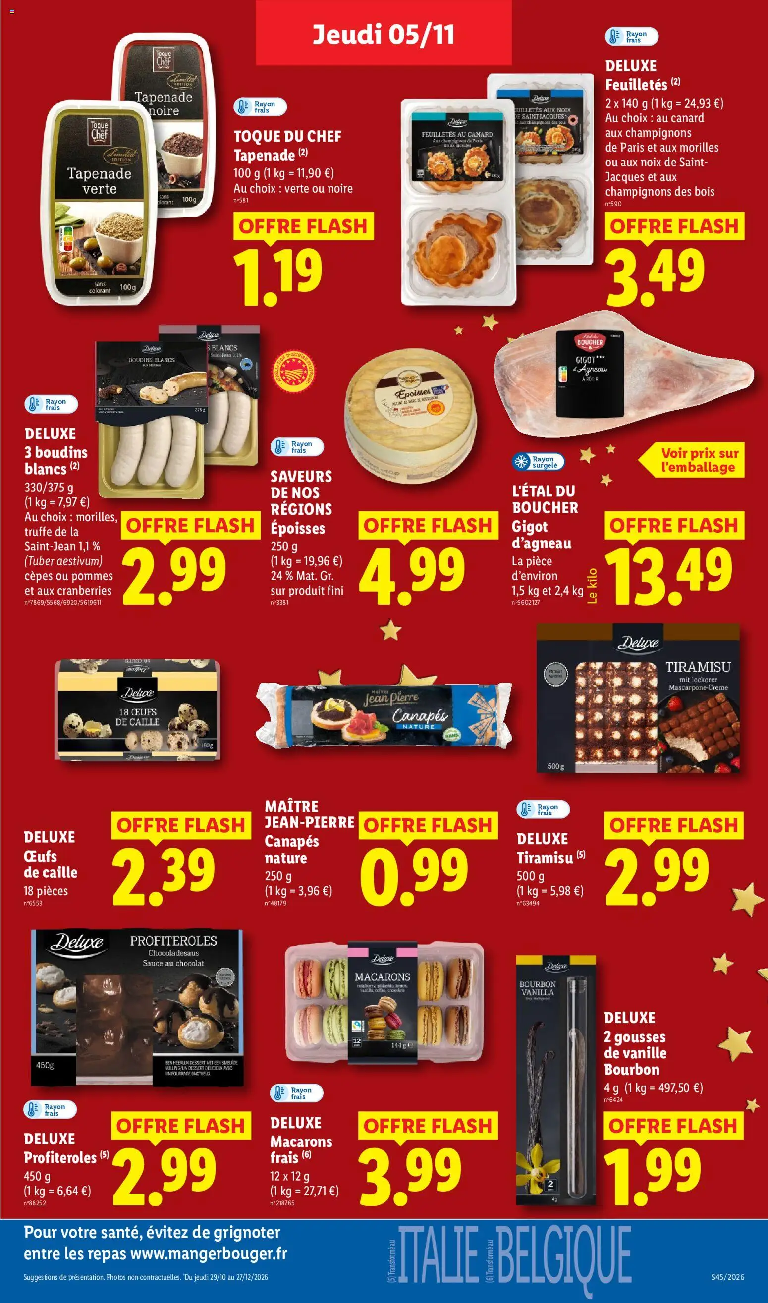 Prévisualisation de LIDL catalogue du magasin LIDL formulaire valide 05/11/2026