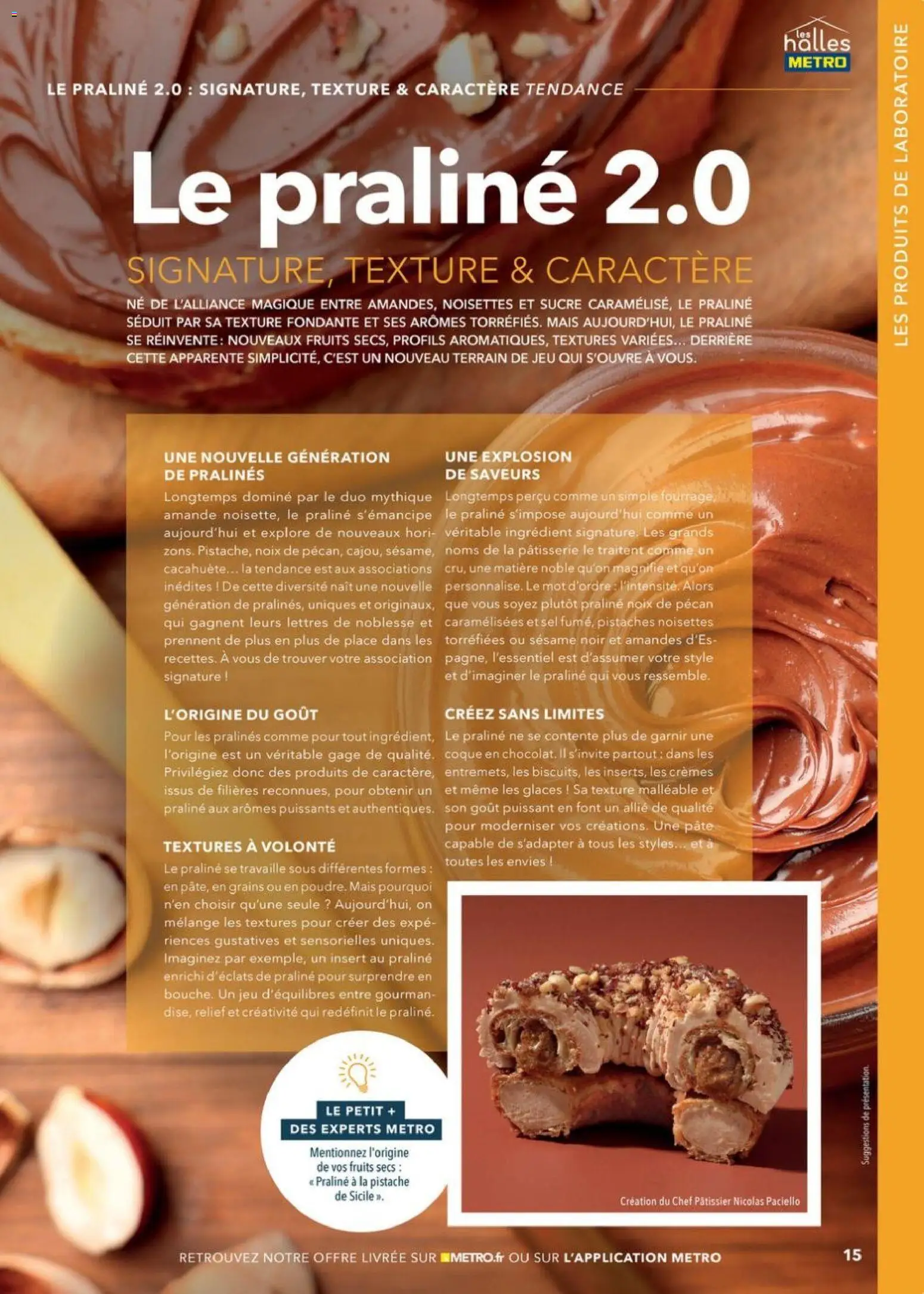 Prévisualisation de Boulangers Pâtissiers du magasin METRO formulaire valide 30/04/2026 - Fruits, Amande, Cacahuète, Sésame, Noix, Amandes, Sucre, Noix de pécan