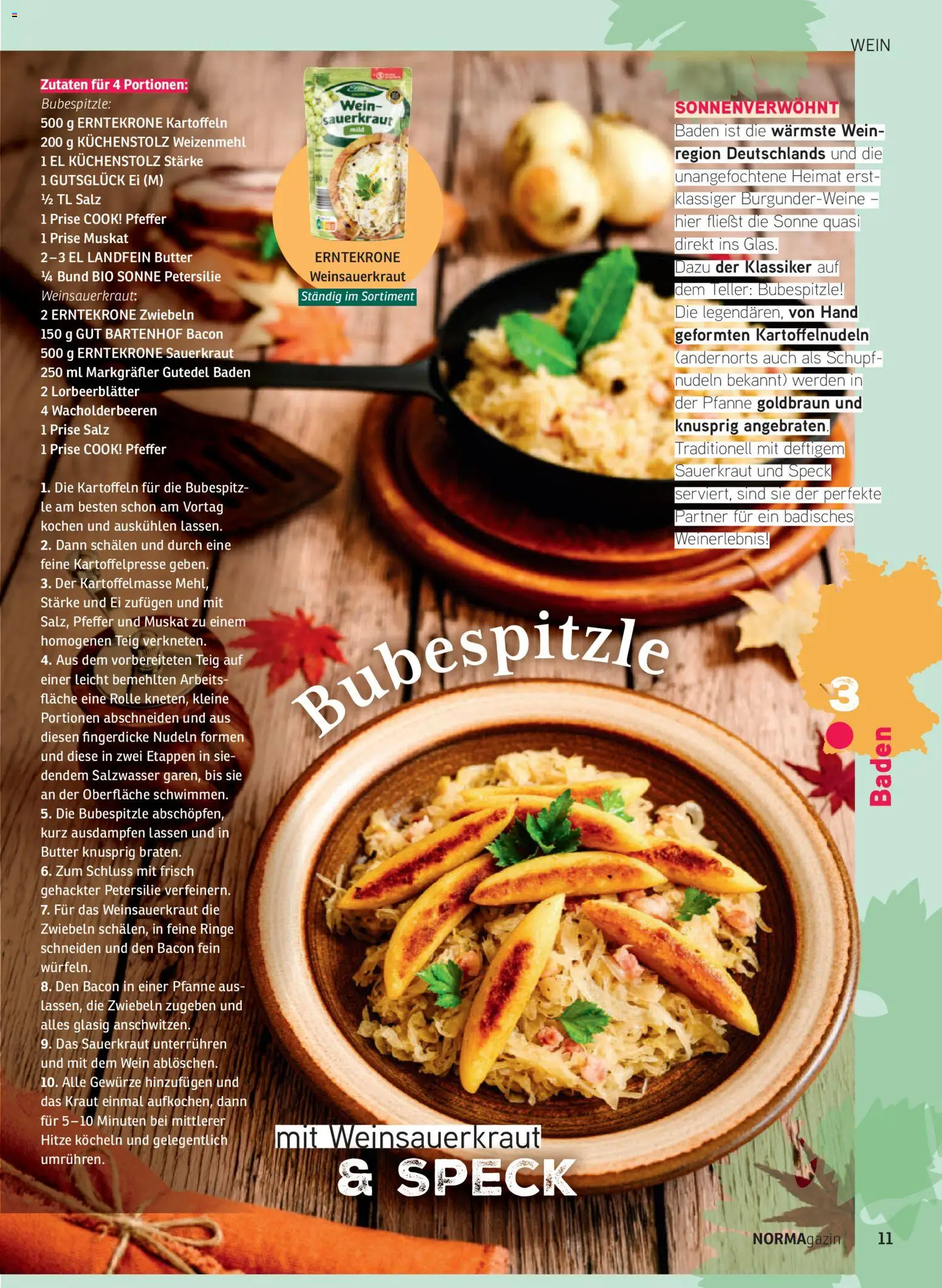 Vorschau von dem Prospekt des Geschäftes Norma, gültig ab dem 01.09.2026 - Butter, Gewürze, Nudeln, Kartoffeln, Pfeffer, Zwiebeln, Kraut, Ei M