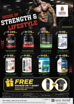 Preview of the catalogue Nesto catalogue strength and lifestyle of store Nesto valid from 1 Jul, 2026