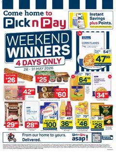 Preview of Pick n Pay flyer valid from 28/05/2026