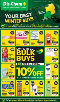 Preview of Dis-Chem flyer valid from 14/07/2026