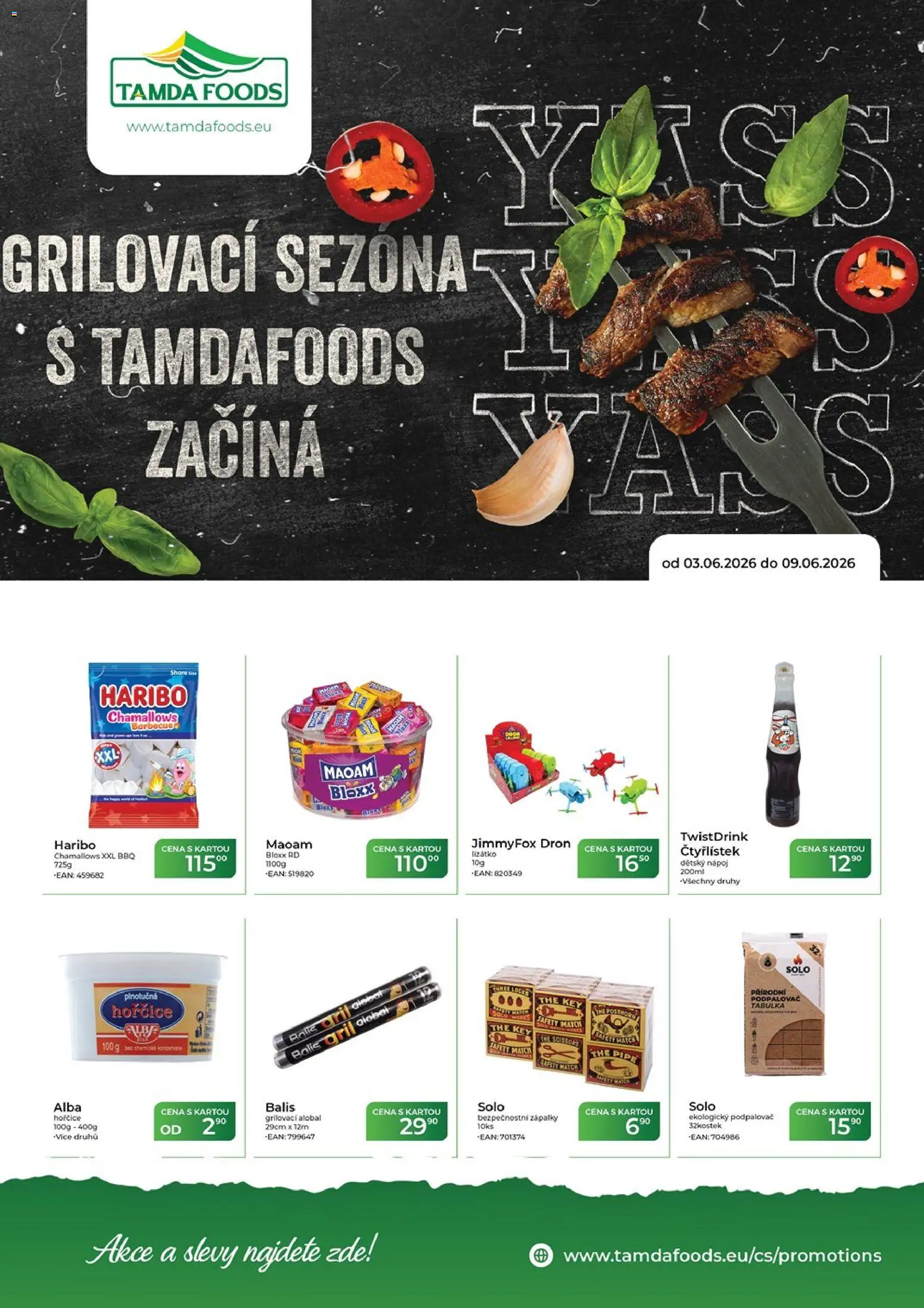 Náhled nabídky: Tamda Foods Tamda Foods leták platný od 03.06.2026