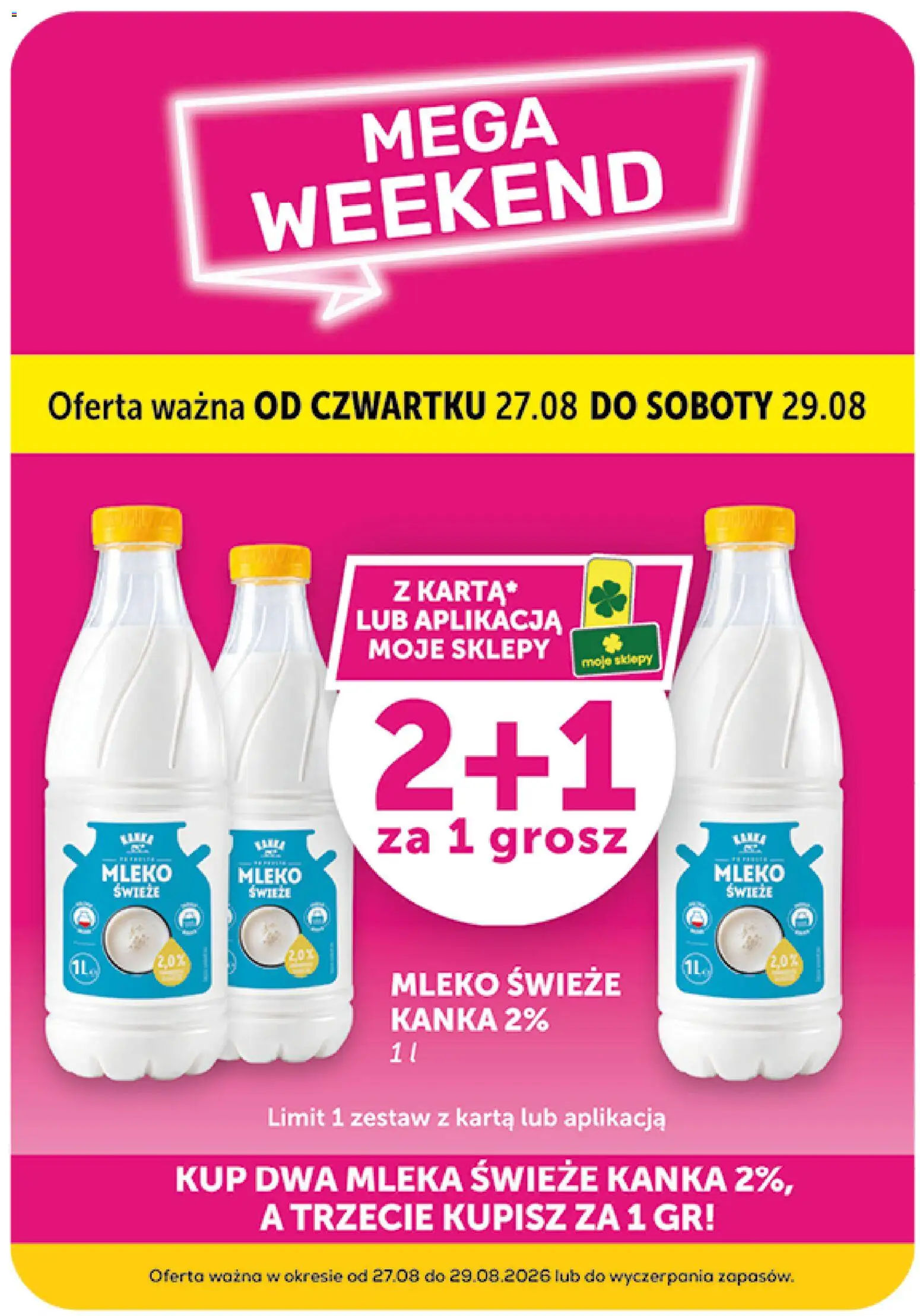 Pogląd gazetki "Euro Sklep gazetka - Minimarket" ze sklepu Euro Sklep ważnej od 27.08.2026
