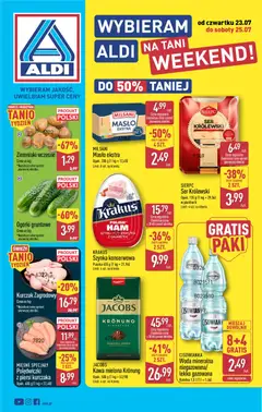 Náhled nabídky: Aldi Polsko Aldi Polsko leták - Na tani weekend platný od 23.07.2026