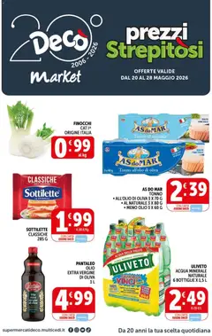 Anteprima dell'opuscolo Decò volantino Market Puglia dal negozio Decò valido da 20/05/2026