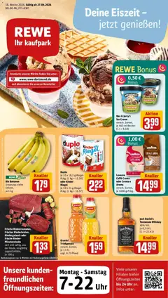Vorschau von dem Prospekt des Geschäftes Rewe, gültig ab dem 27.04.2026
