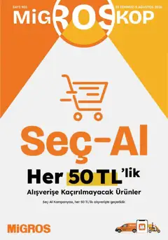 Migros Migros Katalog - Migroskop 23.07.2026 - Broşürünün önizlemesi