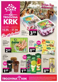 Pregled letka Trgovina Krk Katalog trgovine Trgovina Krk vrijedi od 16.05.2026