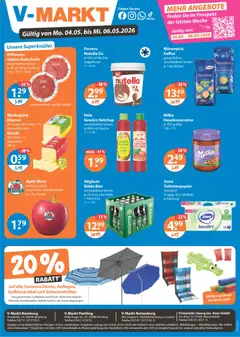 Vorschau von dem Prospekt des Geschäftes V-Markt, gültig ab dem 04.05.2026