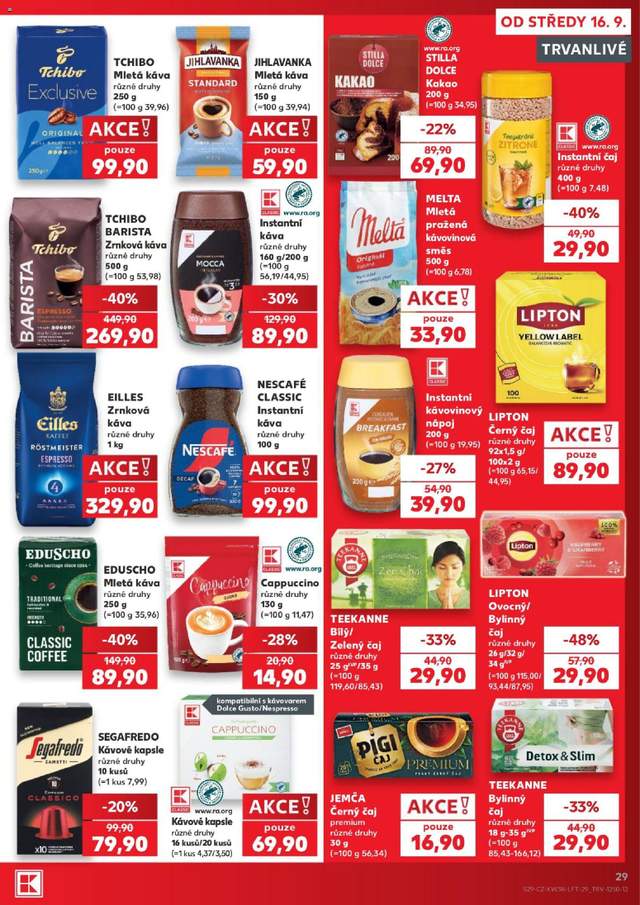 Nový Kaufland leták od 16.09.