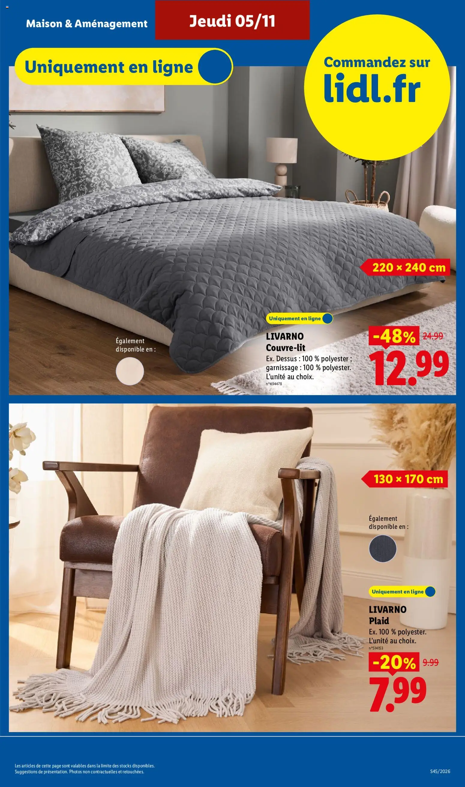 Prévisualisation de LIDL catalogue du magasin LIDL formulaire valide 05/11/2026