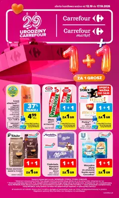 Pogląd gazetki "Carrefour gazetka" ze sklepu Carrefour ważnej od 12.10.2026