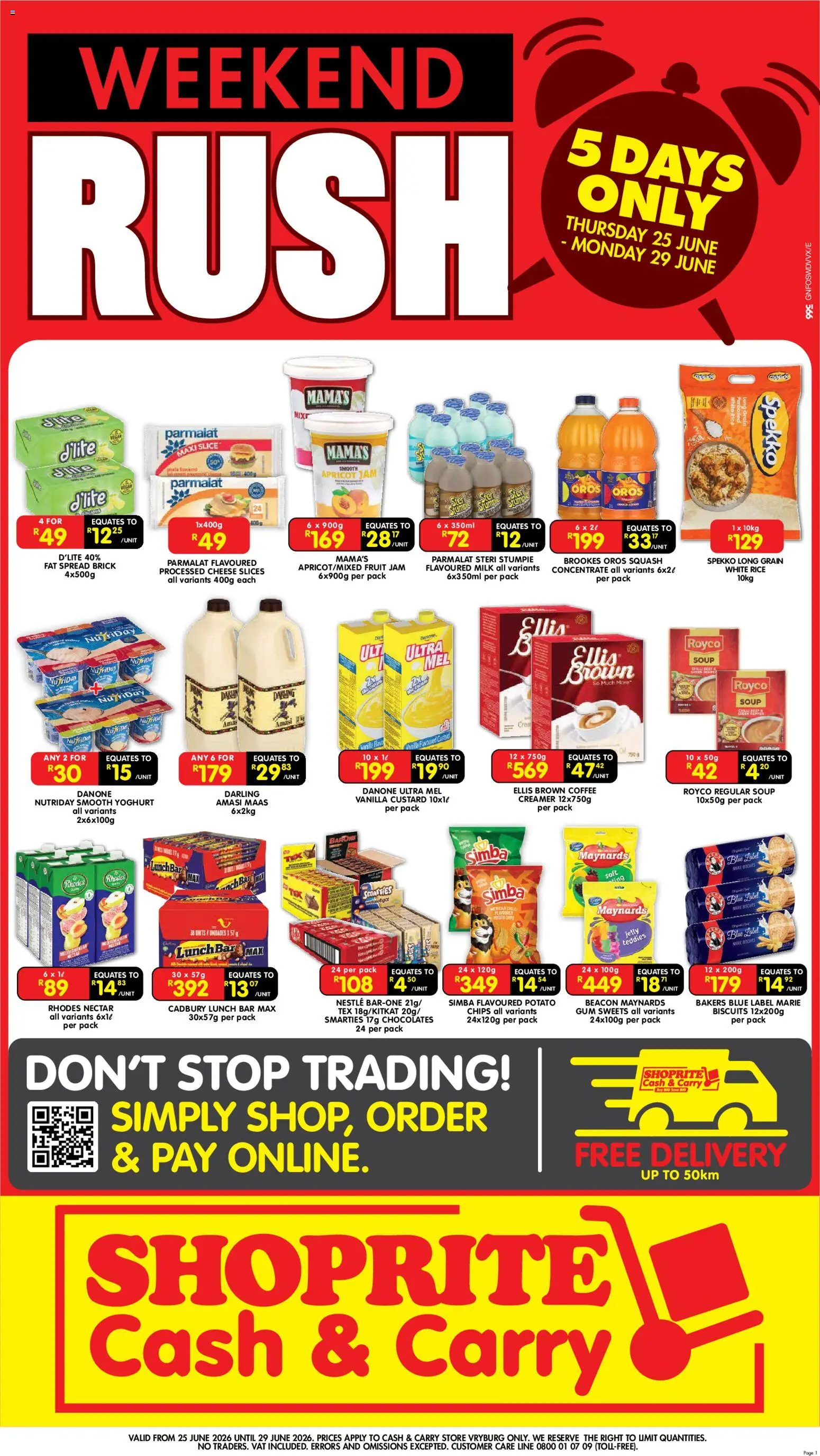 Preview of Shoprite flyer valid from 25/06/2026