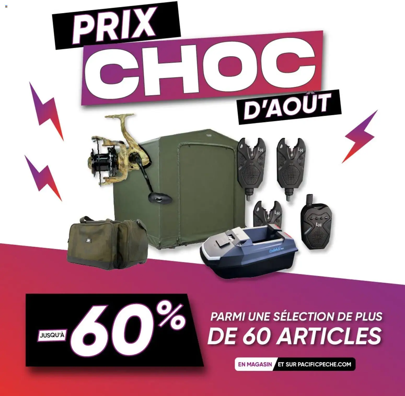 Prévisualisation de Pacific Pêche catalogue du magasin Pacific Pêche formulaire valide 01/08/2026