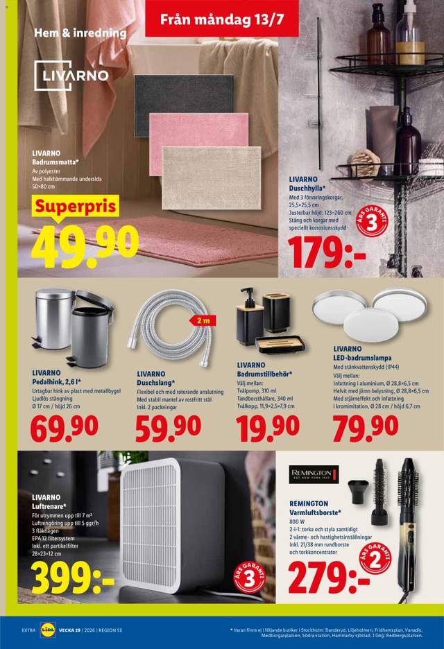 Nytt Lidl reklamblad från 13/07