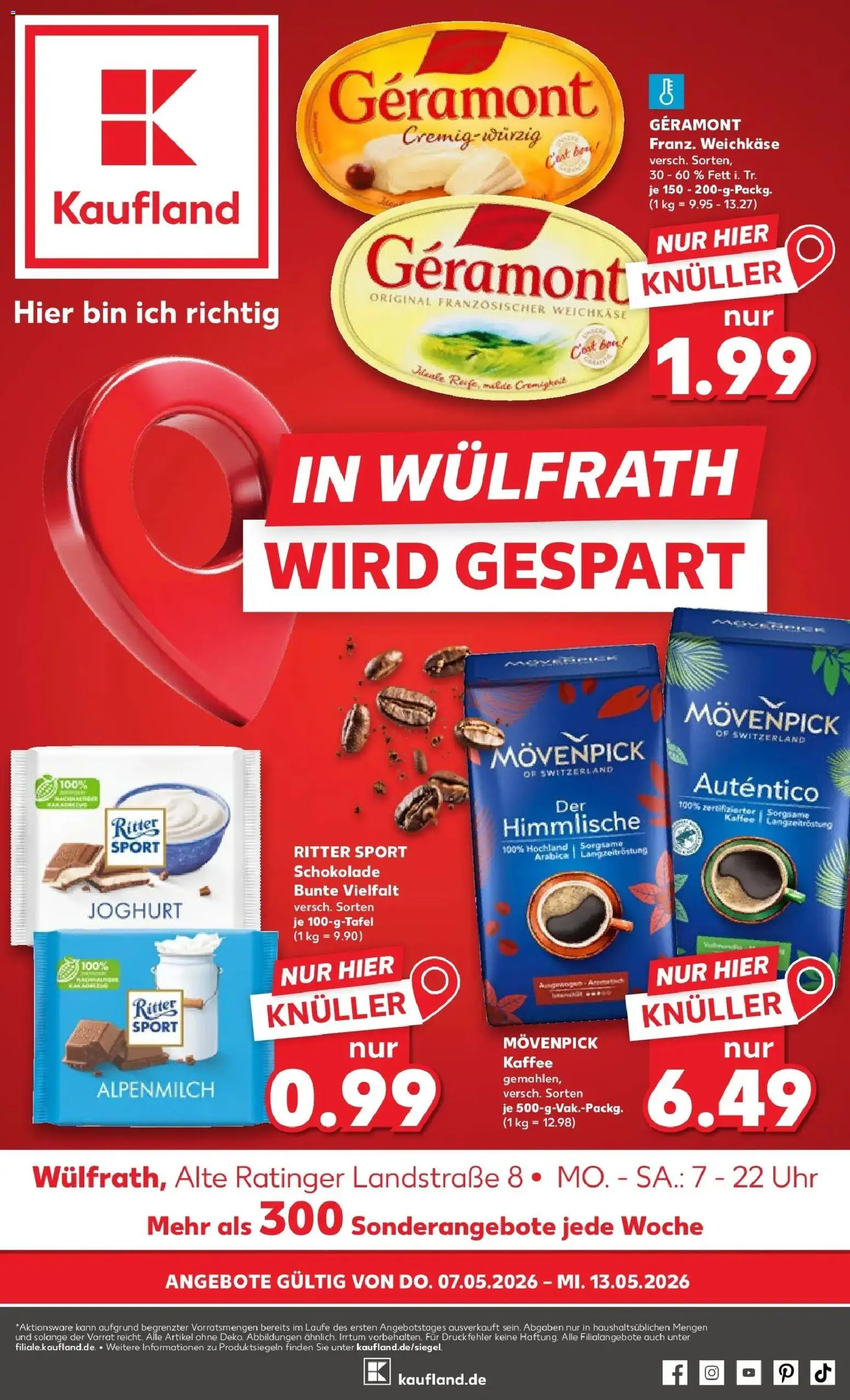 Vorschau von dem Prospekt des Geschäftes Kaufland, gültig ab dem 07.05.2026