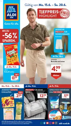 Vorschau von dem Prospekt des Geschäftes Aldi Süd, gültig ab dem 15.06.2026