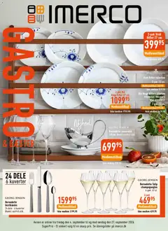 Eksempel på tilbudsavis Imerco - Gastro uge 37 fra butik Imerco gyldig fra 04/09/2026