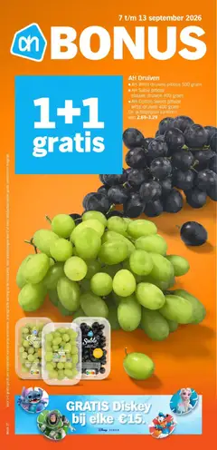 Voorbeeld van Albert Heijn folder - Bonus van winkel Albert Heijn geldig vanaf 07-09-2026
