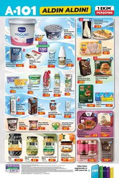 A101 A101 - Katalog Aldın Aldın 01.10.2026 - Broşürünün önizlemesi
