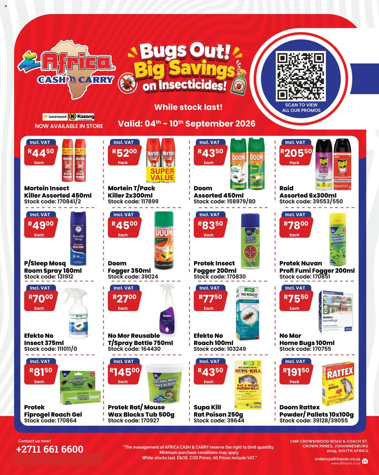 Preview of Africa Cash & Carry flyer valid from 04/09/2026