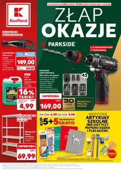 Náhled nabídky: Kaufland Polsko Kaufland Polsko leták - Złap okazje platný od 06.08.2026