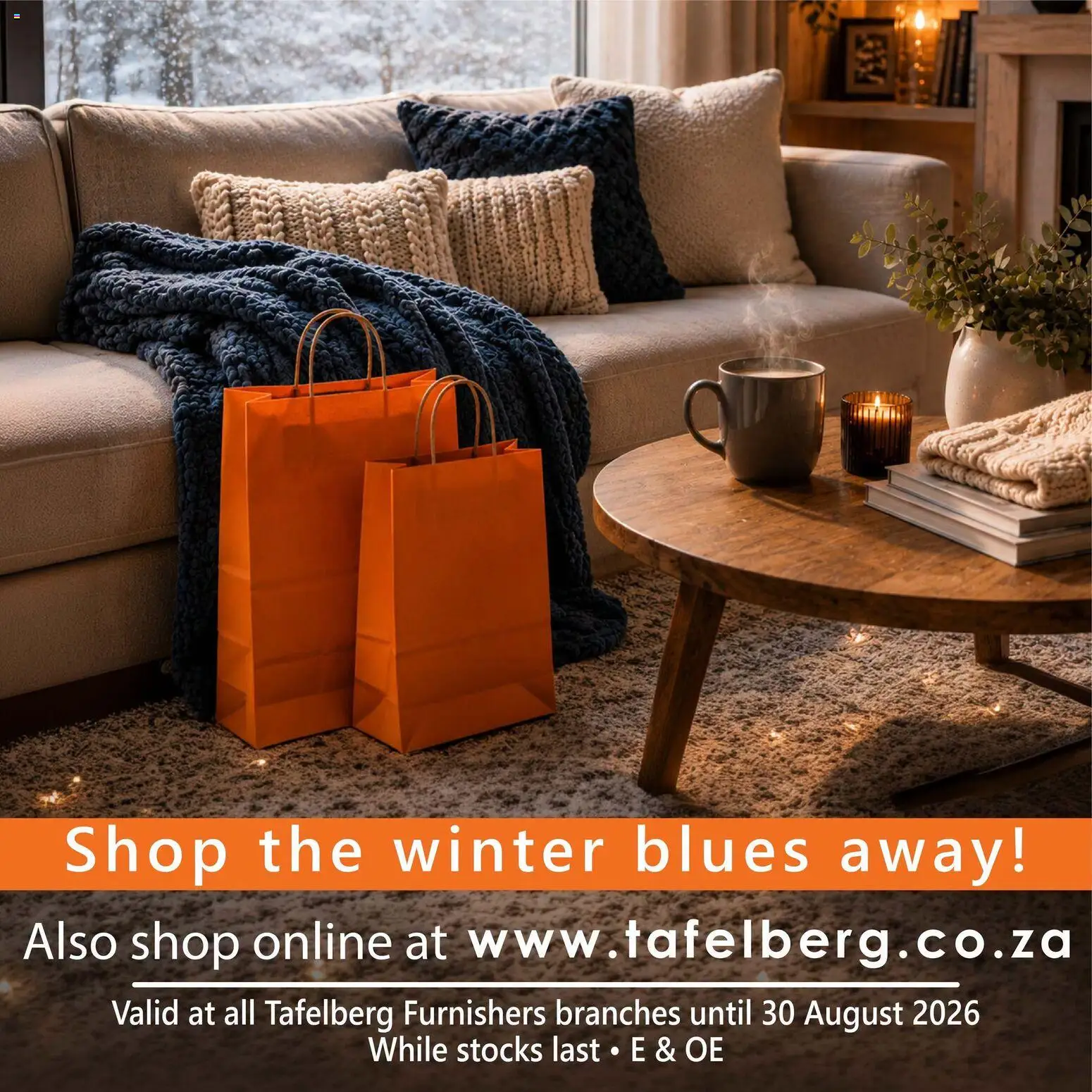 Preview of Tafelberg Furnishers flyer valid from 19/08/2026