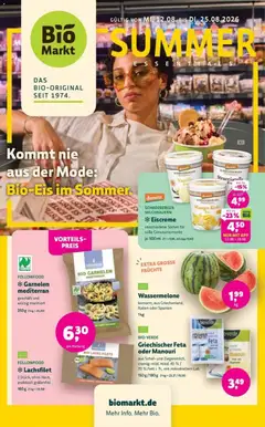 Vorschau von dem Prospekt des Geschäftes BioMarkt, gültig ab dem 12.08.2026