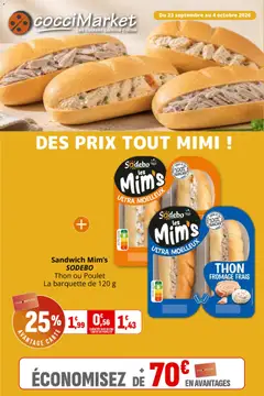 Prévisualisation de Coccinelle - Market du magasin Coccinelle formulaire valide 23/09/2026