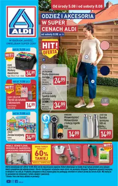 Pogląd gazetki "Aldi gazetka - Hity od Środy i od Soboty" ze sklepu Aldi ważnej od 05.08.2026