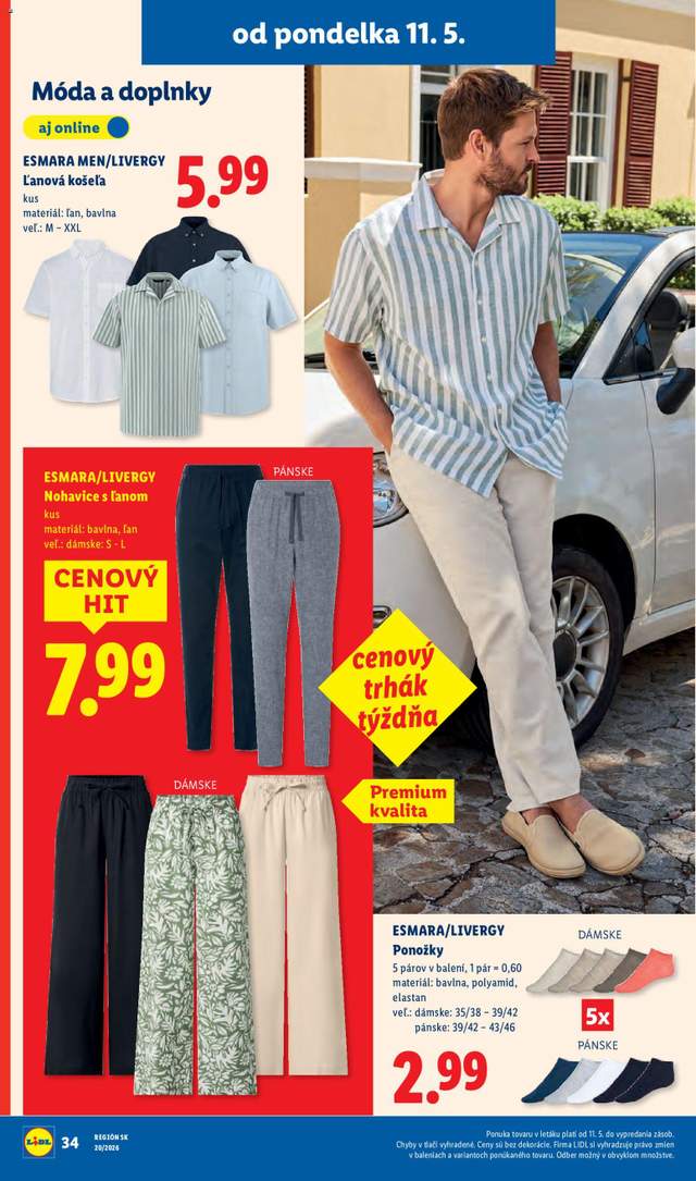 Nový Lidl leták od 11.05.