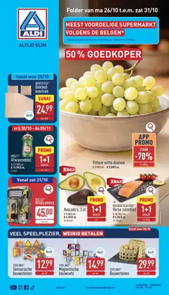 Voorbeeld van Aldi folder week 43 van winkel Aldi geldig vanaf 26/10/2026