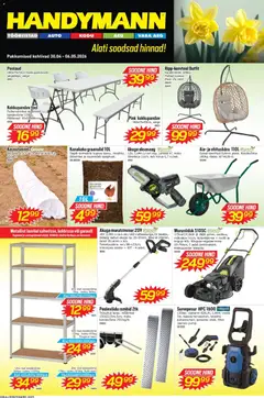 Handymann kliendilehe eelvaade alates 30.04.2026