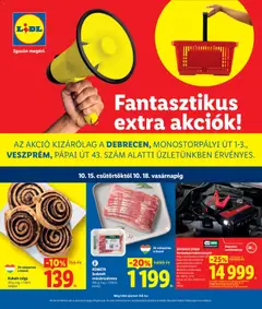 Lidl - Lidl Debrecen megtekintése, amely érvényes 2026.10.15.-től