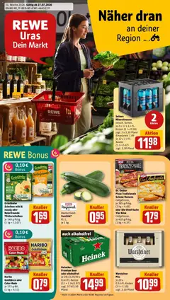 Vorschau von dem Prospekt des Geschäftes Rewe, gültig ab dem 27.07.2026