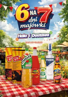 Pogląd gazetki "Eurocash gazetka - 6 na 7 dni majówki" ze sklepu Eurocash ważnej od 24.04.2026