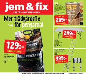 Förhandsgranska reklamblad Aktuella reklamblad Jem & Fix från butik Jem & Fix gäller från 03/05/2026