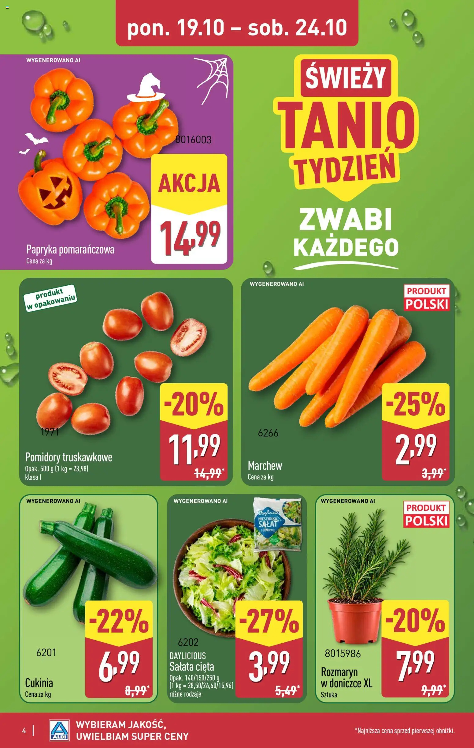 Pogląd gazetki "Aldi gazetka" ze sklepu Aldi ważnej od 19.10.2026
