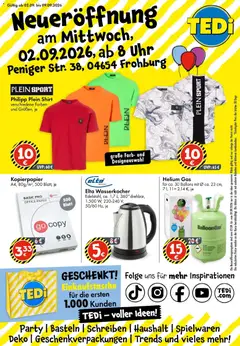 Vorschau von dem Prospekt des Geschäftes TEDi, gültig ab dem 31.08.2026