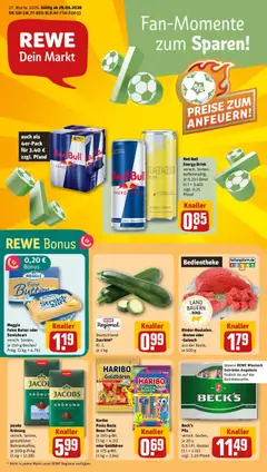 Vorschau von dem Prospekt des Geschäftes Rewe, gültig ab dem 28.06.2026