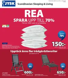 Förhandsgranska reklamblad JYSK erbjudanden från butik JYSK gäller från 29/06/2026