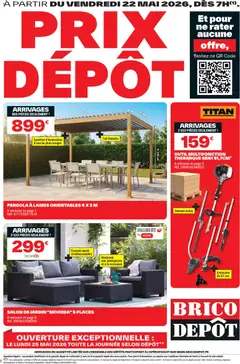 Prévisualisation de Brico Dépôt catalogue du magasin Brico Dépôt formulaire valide 22/05/2026